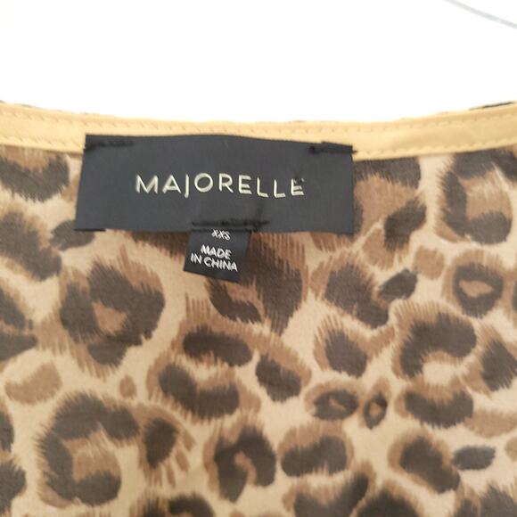 Majorelle Lexi Dress Smocked Mini Revolve Short Sleeves Ruched Bust Women XXS - Picture 9 of 11